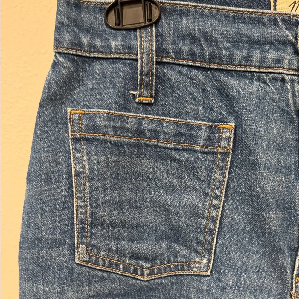 Madewell Perfect Vintage Wide-Leg Patch Pocket Jeans – Caronia Wash – Size 26 - Picture 4 of 14